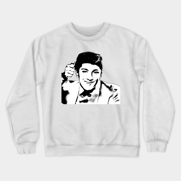 Paul Anka BW Fan Art Crewneck Sweatshirt by Hat_ers